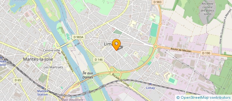 localisation de l'entreprise OPTI'NEST IMMOBILIER  LIMAY