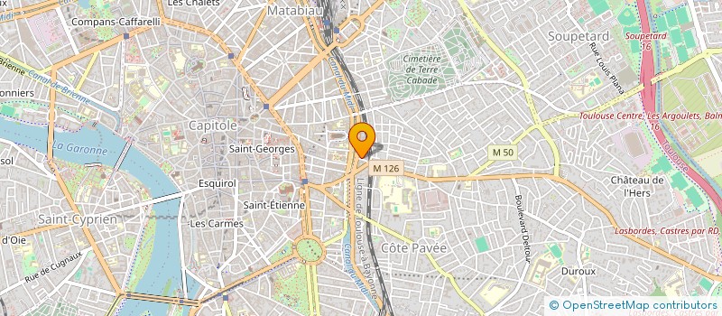 localisation de l'entreprise OPTI'NUTRI POUR TOUS  TOULOUSE