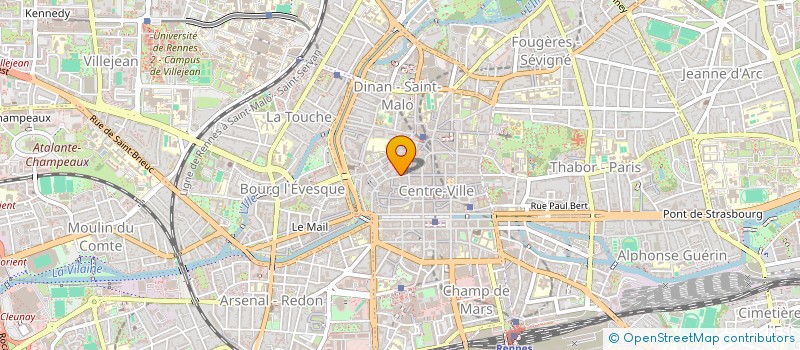 localisation de l'entreprise OPTI OUEST à RENNES