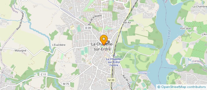 localisation de l'entreprise OPTI-OUEST CONSEIL à LA CHAPELLE-SUR-ERDRE