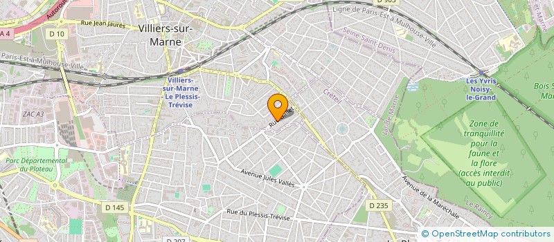 localisation de l'entreprise OPTI'PRINCE à VILLIERS-SUR-MARNE