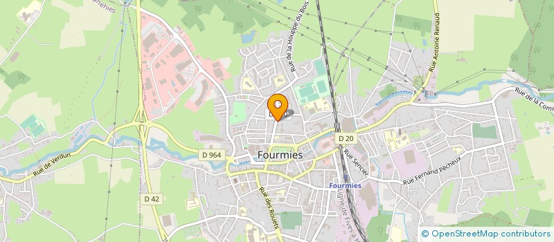localisation de l'entreprise OPTI SERVICES à FOURMIES
