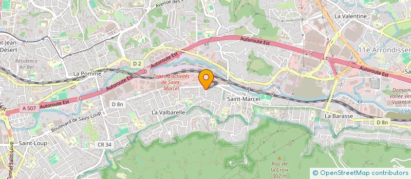 localisation de l'entreprise OPTI SUD  MARSEILLE