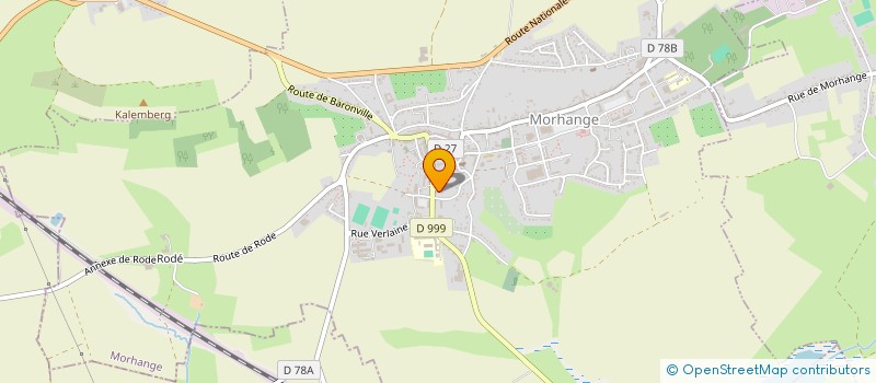 localisation de l'entreprise OPTI TRAVAUX  MORHANGE