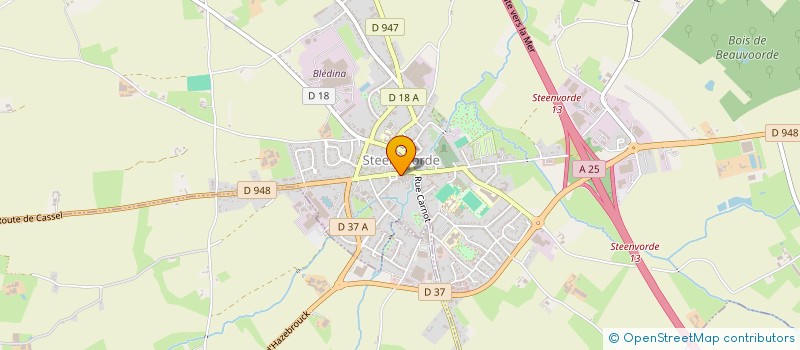 localisation de l'entreprise OPTIBAL  STEENVOORDE
