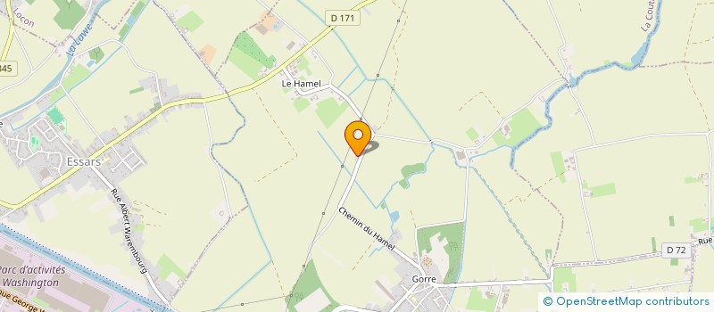 localisation de l'entreprise OPTIBARBIEUX  BEUVRY