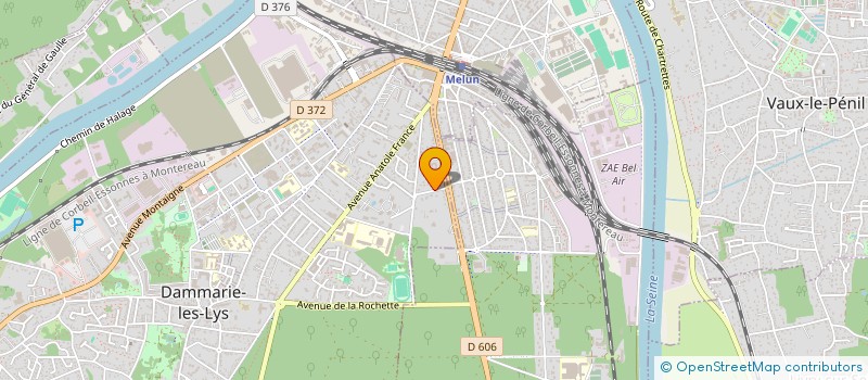localisation de l'entreprise OPTIBAT à DAMMARIE-LES-LYS