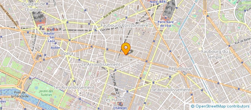 localisation de l'entreprise OPTIBAT à PARIS
