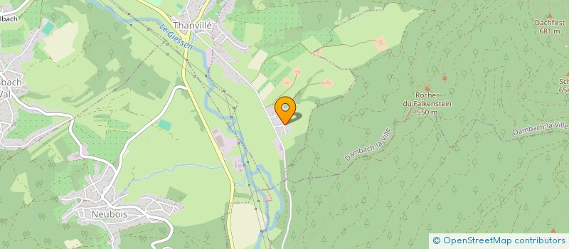 localisation de l'entreprise OPTIBAT  SAINT-PIERRE-BOIS