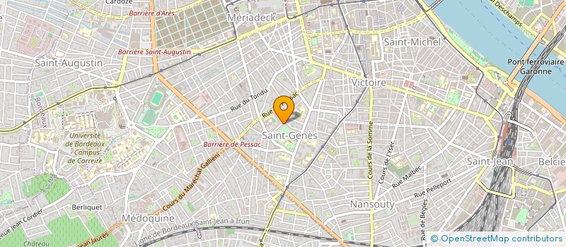 localisation de l'entreprise OPTIBAT CONSEIL  BORDEAUX