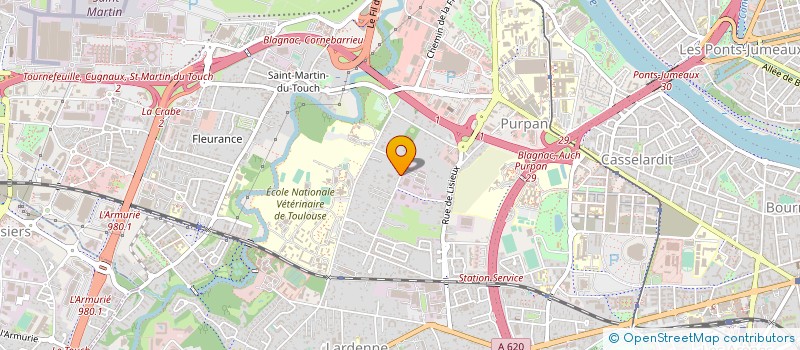 localisation de l'entreprise OPTIBAT SOLUTIONS à TOULOUSE