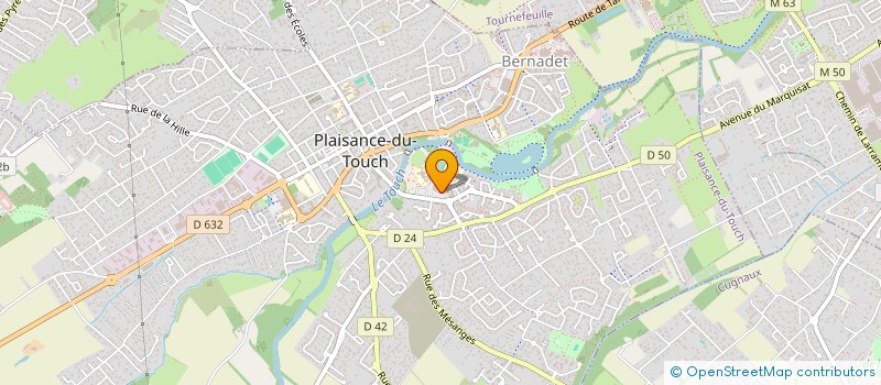 localisation de l'entreprise OPTIBIS à PLAISANCE-DU-TOUCH