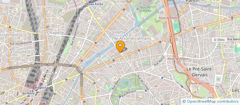 localisation de l'entreprise OPTIC 135  PARIS