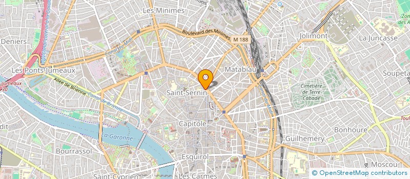 localisation de l'entreprise OPTIC ABARET à TOULOUSE