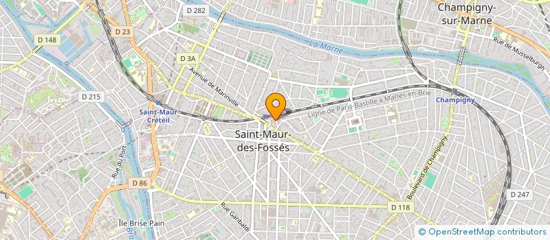 localisation de l'entreprise OPTIC AL à SAINT-MAUR-DES-FOSSES