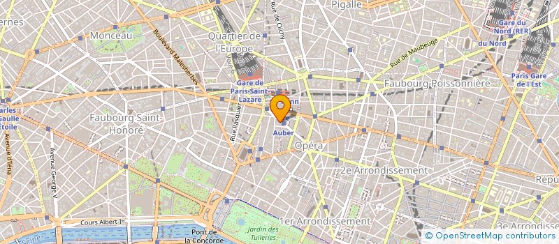 localisation de l'entreprise OPTIC' AVENUE  PARIS