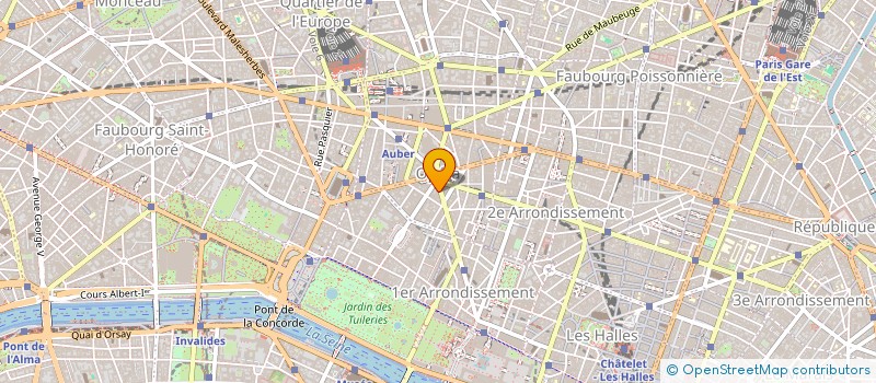 localisation de l'entreprise OPTIC'AVENUE OPERA à PARIS