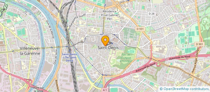 localisation de l'entreprise OPTIC BASILIQUE à SAINT-DENIS