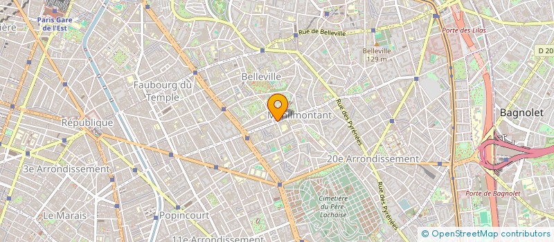 localisation de l'entreprise OPTIC BELLAICHE  PARIS