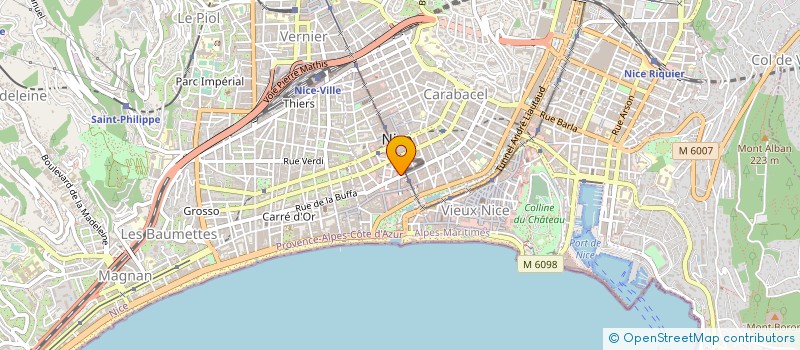localisation de l'entreprise OPTIC CASANOVA à NICE