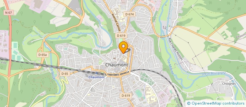 localisation de l'entreprise OPTIC CHAUMONT à CHAUMONT