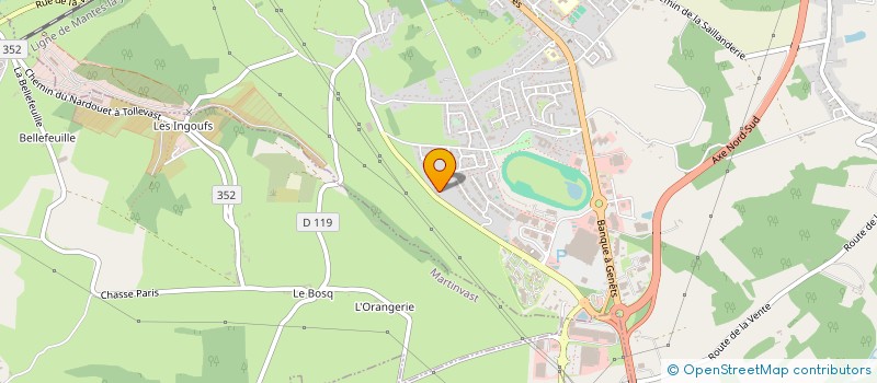 localisation de l'entreprise OPTIC COTENTIN  CHERBOURG-EN-COTENTIN