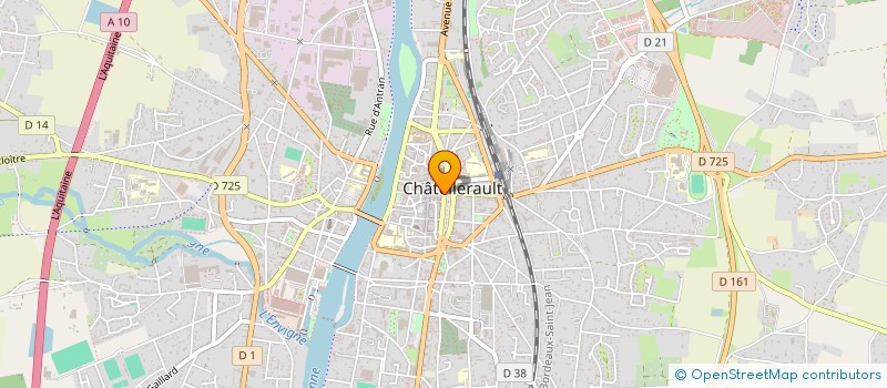 localisation de l'entreprise OPTIC CTV à CHATELLERAULT