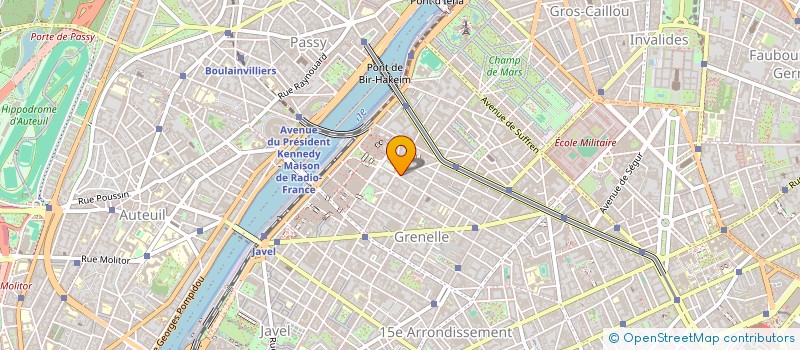 localisation de l'entreprise OPTIC D'OR VIALA  PARIS