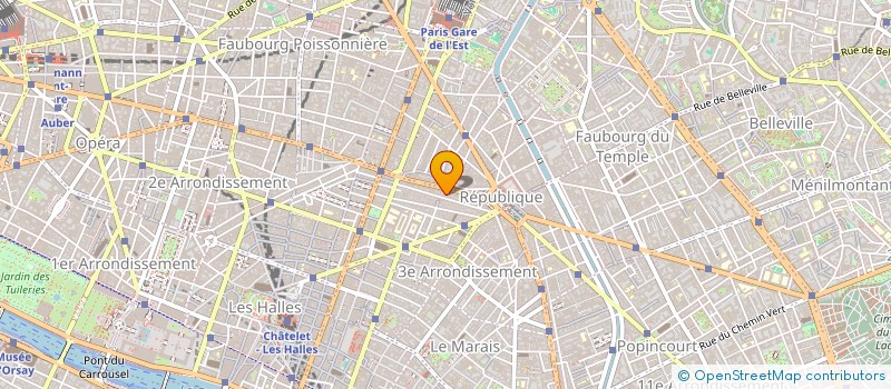 localisation de l'entreprise OPTIC DU BOULEVARD à PARIS
