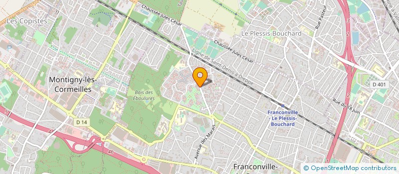 localisation de l'entreprise OPTIC DU CENTRE à FRANCONVILLE