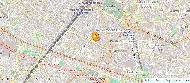 localisation de l'entreprise OPTIC ENERGY à PARIS