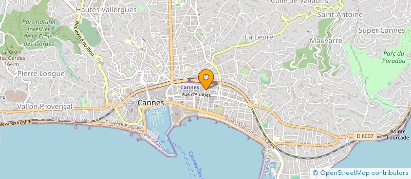 localisation de l'entreprise OPTIC GAMBETTA à CANNES