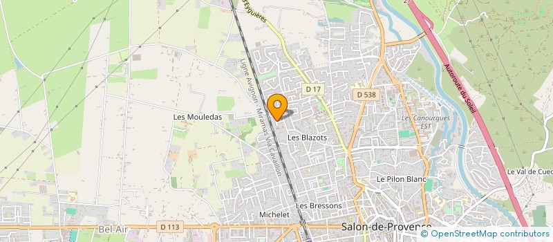 localisation de l'entreprise OPTIC HOME à SALON-DE-PROVENCE