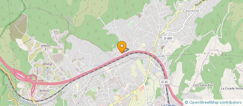 localisation de l'entreprise OPTIC MAS  CEYRESTE