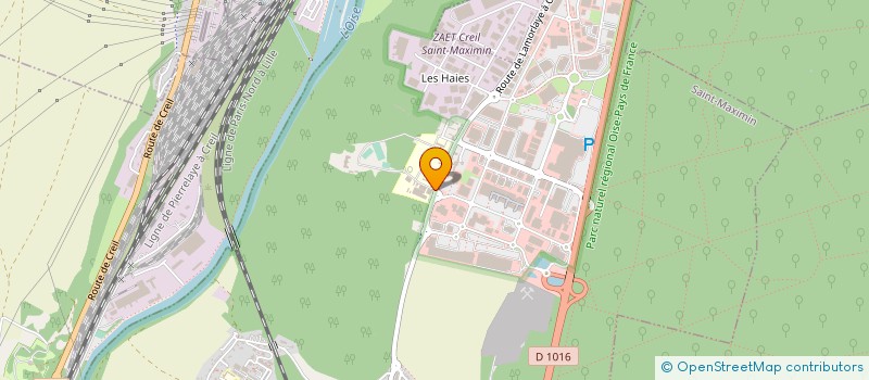 localisation de l'entreprise OPTIC MILLEMIUM à SAINT-MAXIMIN