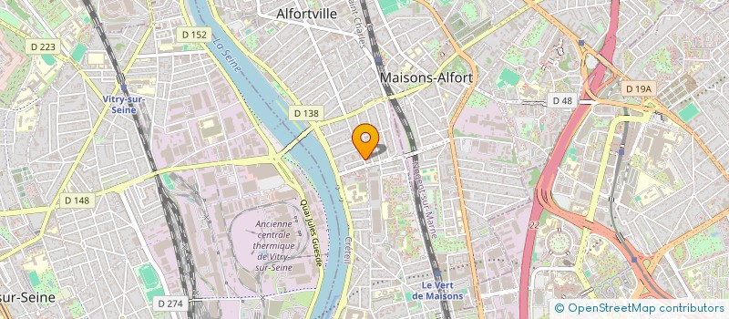localisation de l'entreprise OPTIC.PARIS à ALFORTVILLE