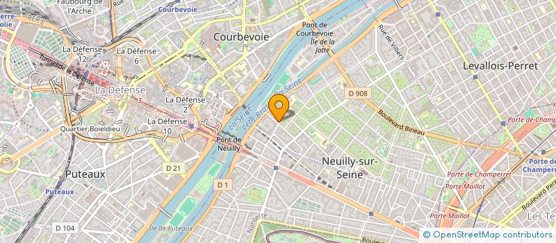 localisation de l'entreprise OPTIC REPRESENTATIVE AREA à NEUILLY-SUR-SEINE
