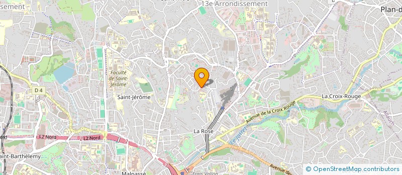 localisation de l'entreprise OPTIC RESEAU à MARSEILLE