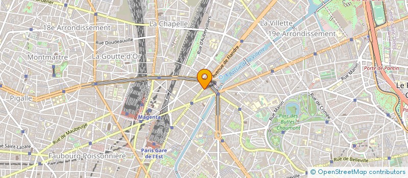 localisation de l'entreprise OPTIC SAINT MARTIN  PARIS