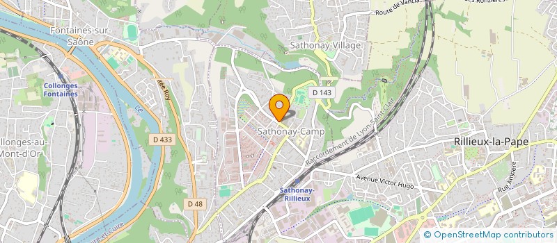 localisation de l'entreprise OPTIC SATHONAY  SATHONAY-CAMP