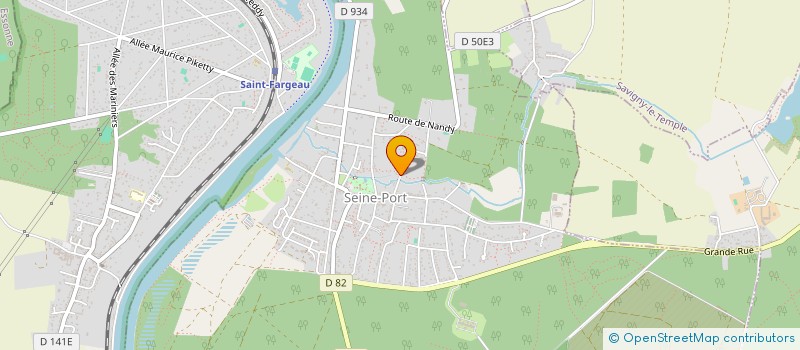 localisation de l'entreprise OPTIC SENART 2  SEINE-PORT