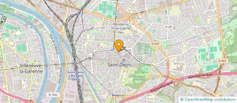 localisation de l'entreprise OPTIC STD à SAINT-DENIS