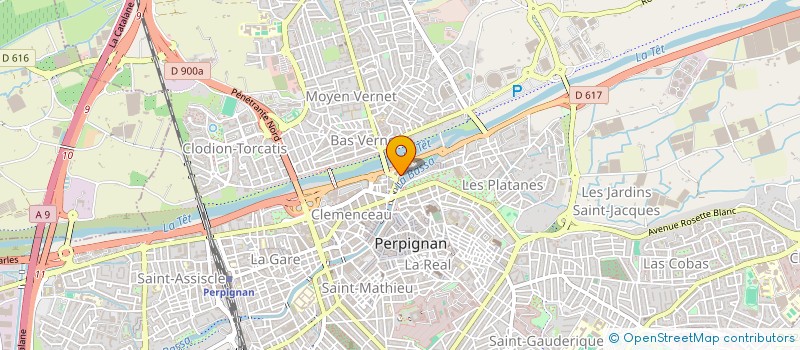 localisation de l'entreprise OPTICADOM66 à PERPIGNAN