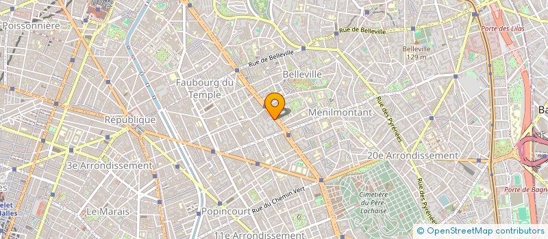 localisation de l'entreprise OPTICAE  PARIS