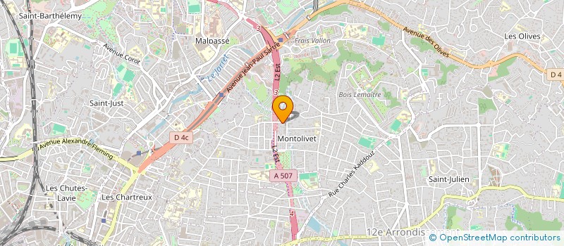 localisation de l'entreprise OPTICAL CONCEPT à MARSEILLE