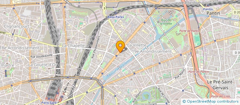 localisation de l'entreprise OPTICALEVY  PARIS