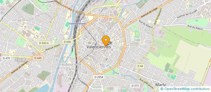 localisation de l'entreprise OPTICATH à VALENCIENNES