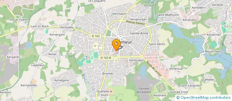 localisation de l'entreprise OPTICE à PLOEMEUR