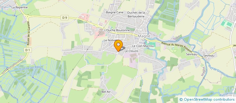 localisation de l'entreprise OPTICI IMMOBILIER  MAGNE