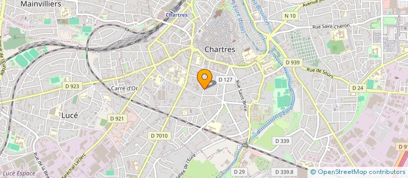 localisation de l'entreprise OPTICIENS DU LITTORAL à CHARTRES